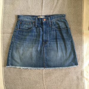 Madewell • Denim A-Line Skirt